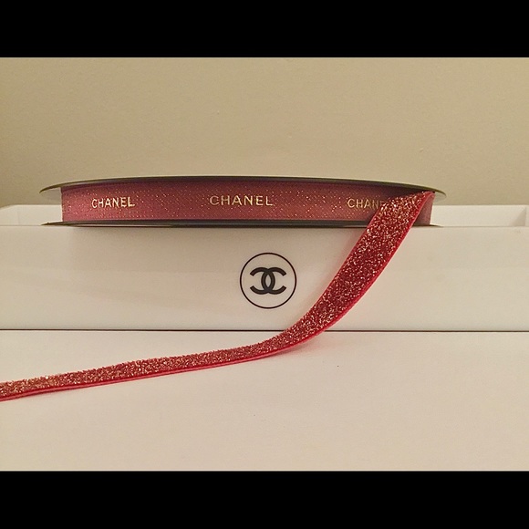 Holiday Ribbon light red/gold,